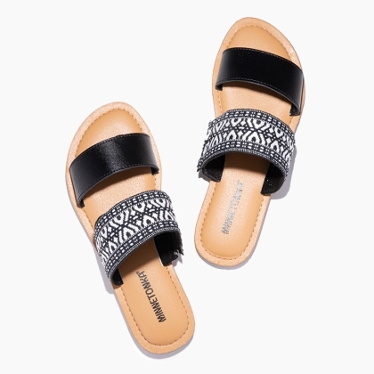 Franky Slide Sandals - Minnetonka - Women's Flat Sandals