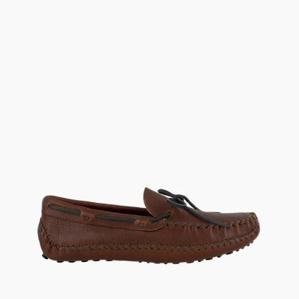 Brown P.W. Driving Moc (Color Accents)